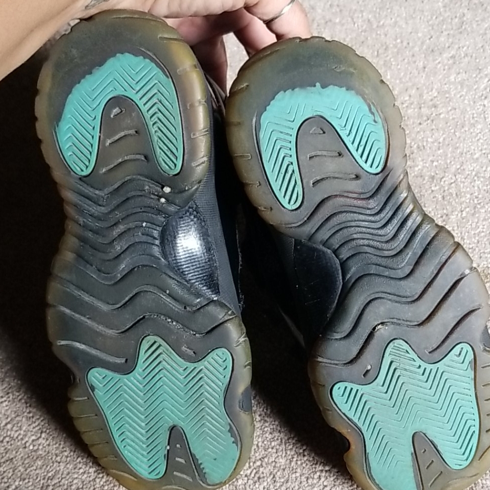 Air Jordan retro XI Black/ Gamma Blue - Picture 5 of 7